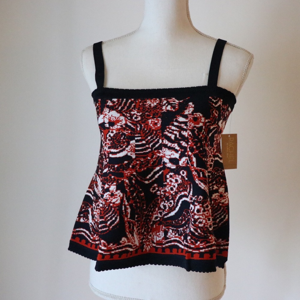 Red/Navy Tank